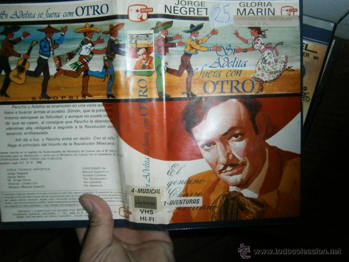 Cine: SI ADELITA SE FUERA CON OTRO-VHS