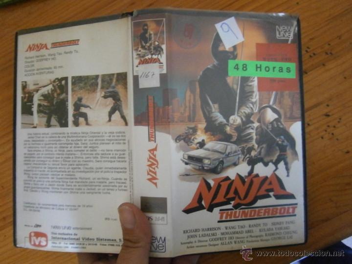 Kino: NINJA THUNDERBOLT-VHS(COMPRA MINIMA 10 EURO--)