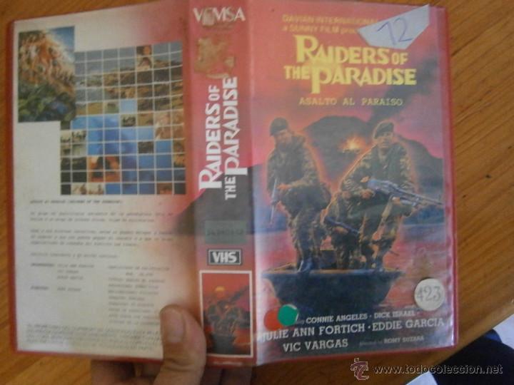 Kino: RAIDERS OF THE PARADISE ..ASALTO AL PARAISO -VHS