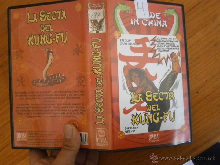 Cine: LA SECTA DEL KUNG-FU-VHS(COMPRA MINIMA 10 EURO--)