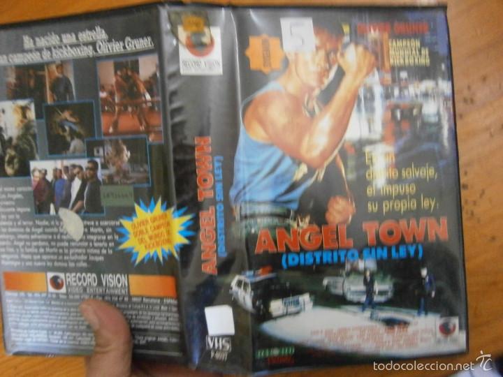 Kino: ANGEL TOWN (DISTRITO SIN LEY)-VHS(COMPRA MINIMA 10 EURO--)