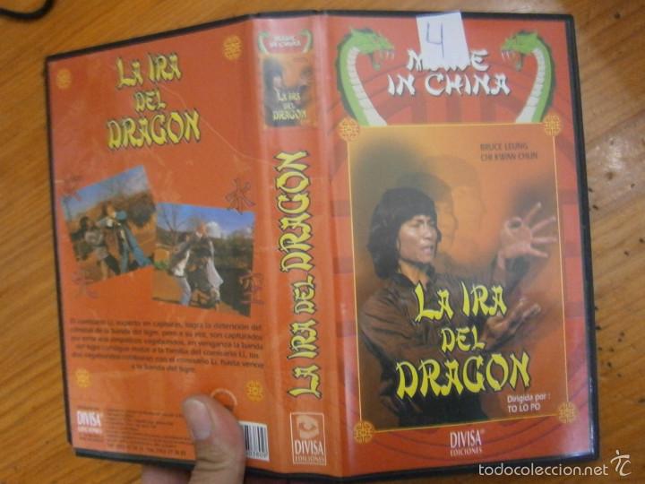 Kino: LA IRA DE DRAGON-VHS(COMPRA MINIMA 10 EURO--)