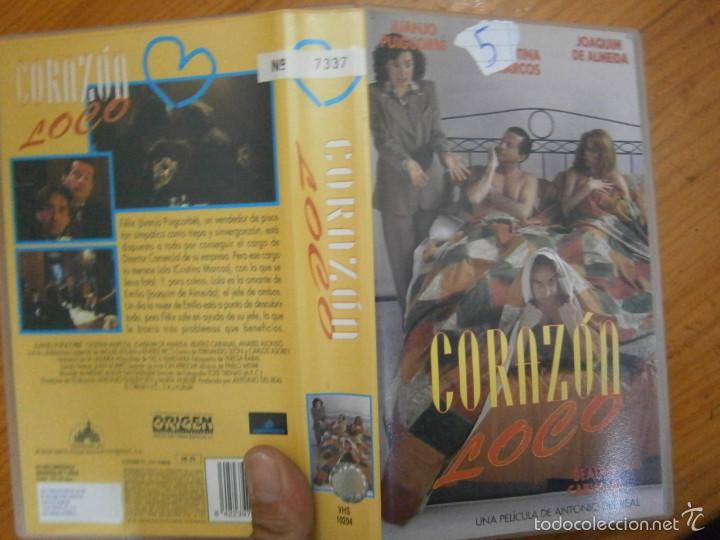 Cine: CORAZON LOCO -VHS(COMPRA MINIMA 10 EURO--)