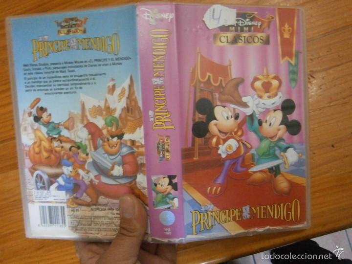 Cine: EL PRINCIPE Y EL MENDIGO-VHS(COMPRA MINIMA 10 EURO--)