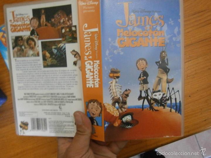 Cin&eacute;ma: JAMES Y EL MELOCOTON GIGANTE-VHS(COMPRA MINIMA 10 EURO--)