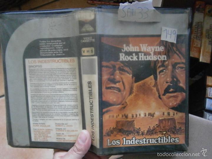 Cine: LOS INDESTRUCTIBLES-VHS