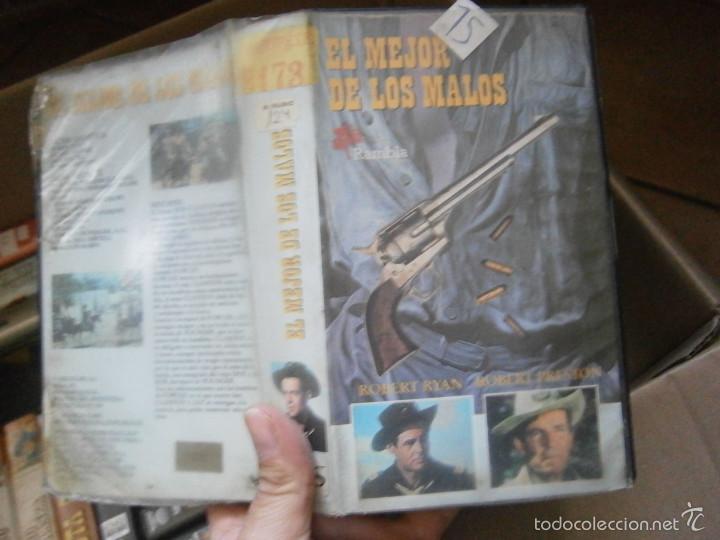 Cine: EL MEJOR DE LOS MALOS-VHS