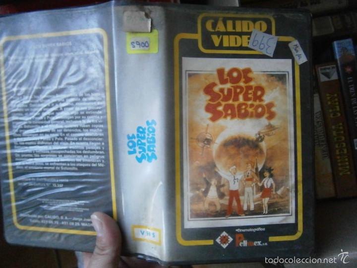 Cine: LOS SUPER SABIOS-VHS