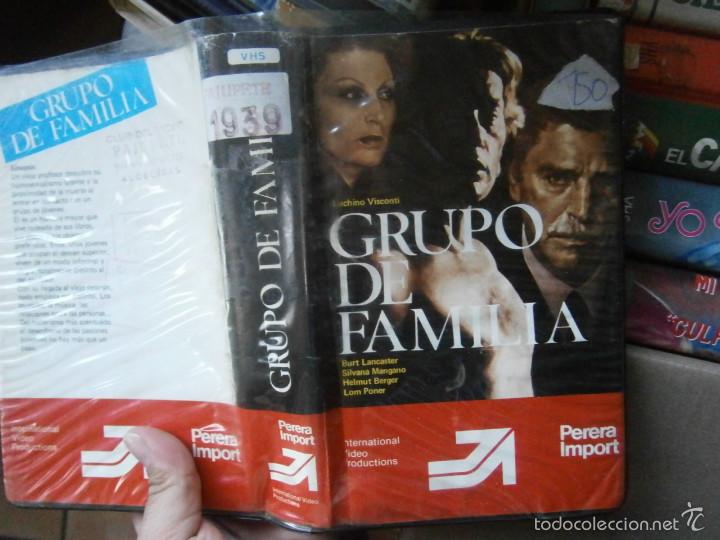 Cinema: GRUPO DE FAMILIA-VHS