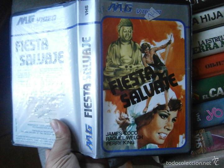 Cine: FIESTA SALVAJE-VHS - Foto 1