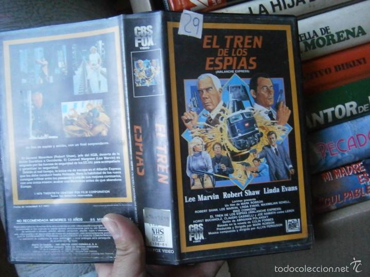 Cinema: EL TREN DE LOS ESPIAS-VHS