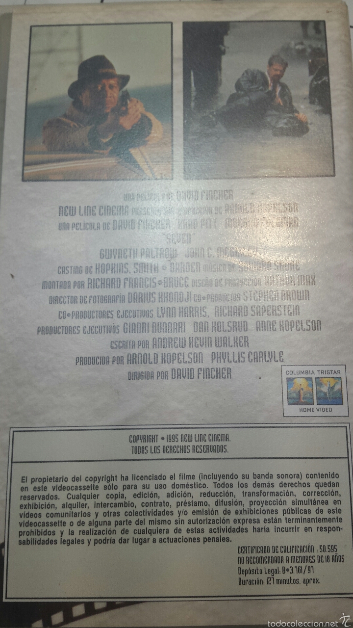 Cine: Seven VHS - Foto 3