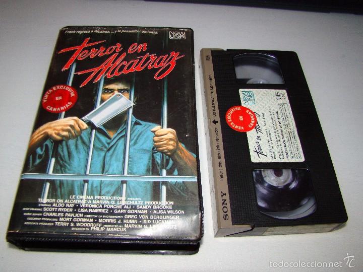 VHS - TERROR EN ALCATRAZ
