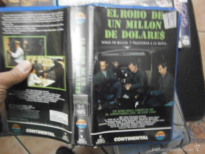 Cinema: EL ROBO DE UN MILLON DE DOLARES -VHS(COMRA MINIMA 10 EURO---)