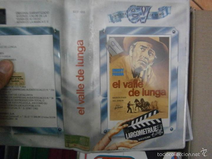 Cinema: EL VALLE DE LUNGA- -VHS(COMRA MINIMA 10 EURO---)