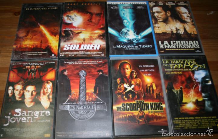 Cine: LOTE DE 8 PELICULAS DE MITOS LEYENDAS Y CIENCIA FICCION, CINTAS DE VIDEO VHS, VER TITULOS EN FOTOS
