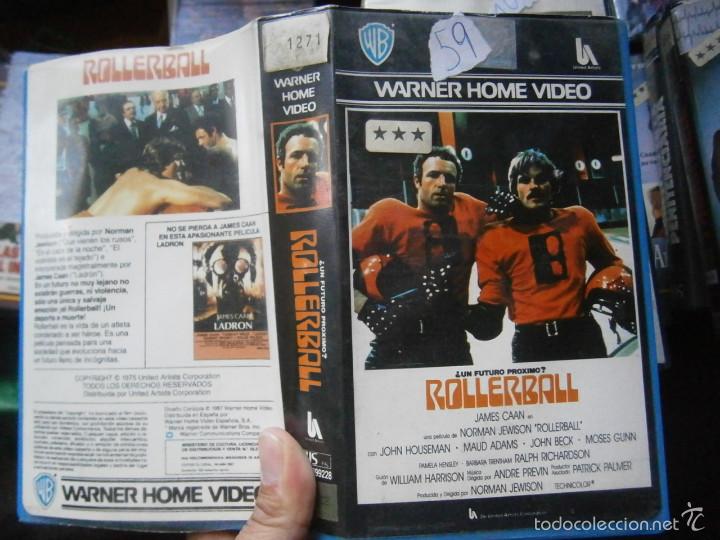 Cinema: ROLLERBALL-VHS (COMPRA MINIMA 10 EUR)