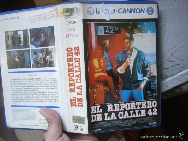 Cinema: EL REPORTERO DE LA CALLE 42-VHS (COMPRA MINIMA 10 EUR)