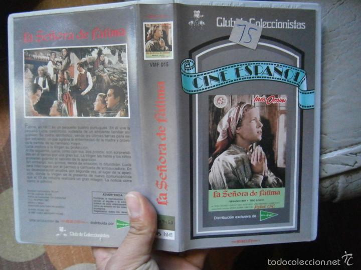 Cinema: LA SE&Ntilde;ORA DE FATIMA-VHS (COMPRA MINIMA 10 EUR)