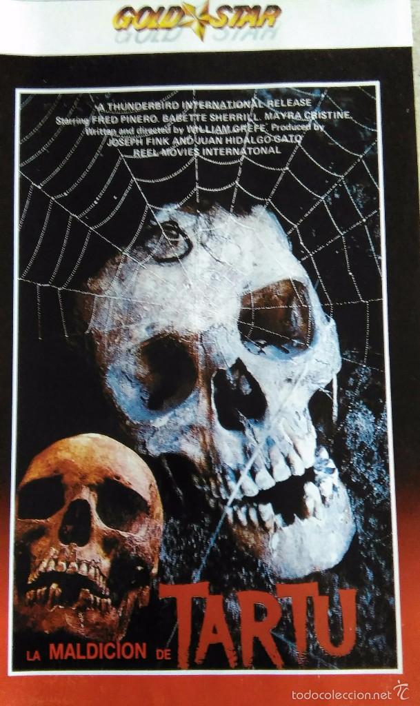 Cine: LA MALDICION DE TARTU, VHS GOLD STAR, INDIOS SEMINOLE YMAYRA GOMEZ KEMP
