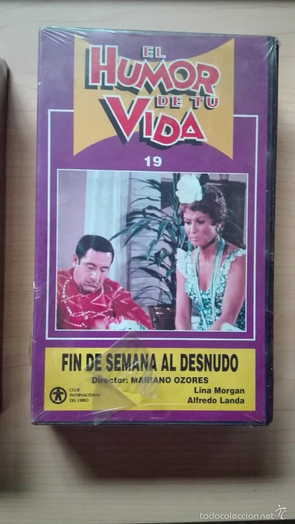 Kino: VHS FIN DE SEMANA AL DESNUDO EL HUMOR DE TU VIDA ** NUEVA **