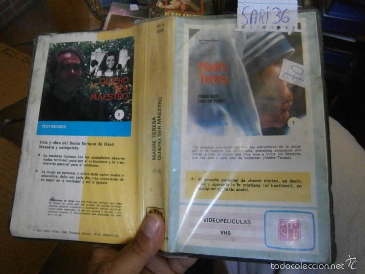 Cinema: MADRE TERESA :QUIERO SER MAESTRO-VHS