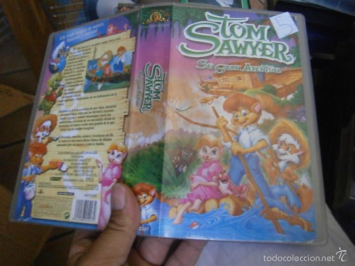 Cinema: TOM SAWYER SU GRAN AVENTURA-VHS(COMPRA MINIMA 10 EUR---)