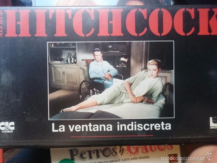 Cine: ALFRED HITCHCOCK, JAMES STEWART Y GRACE KELLY La ventana indiscreta VHS - Foto 1 - 57817177