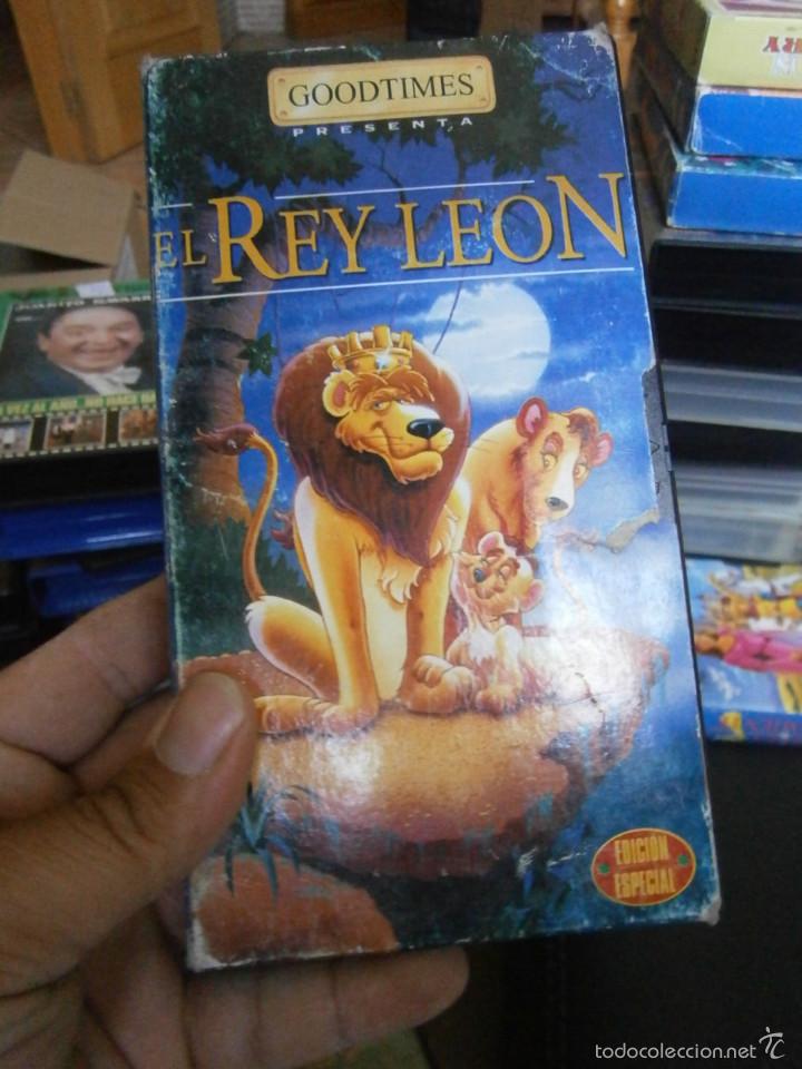Cine: EL REY LEON-VHS(COMPRA MINIMA 10 EUR---)