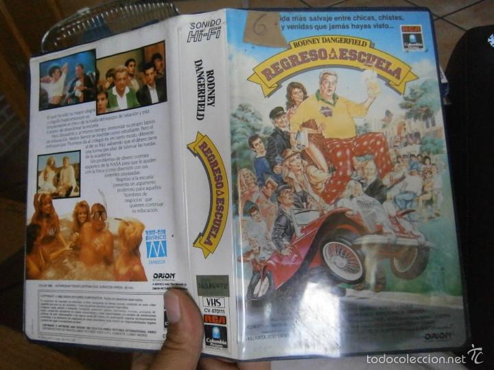 Cinema: REGRESO ALA ESCUELA-VHS(COMPRA MINIMA 10 EUR---)