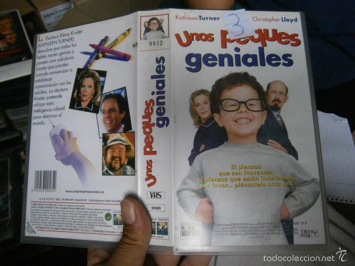 Cinema: UNOS PEQUES GENIALES-VHS(COMPRA MINIMA 10 EUR-)