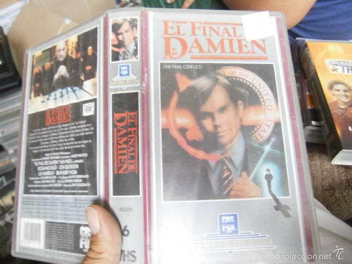 Cinema: EL FINAL DE DAMIEN-VHS(COMPRA MINIMA 10 EUR-)
