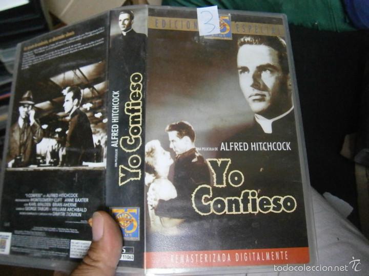 Cinema: YO CONFIESO-VHS(COMPRA MINIMA 10 EUR-)