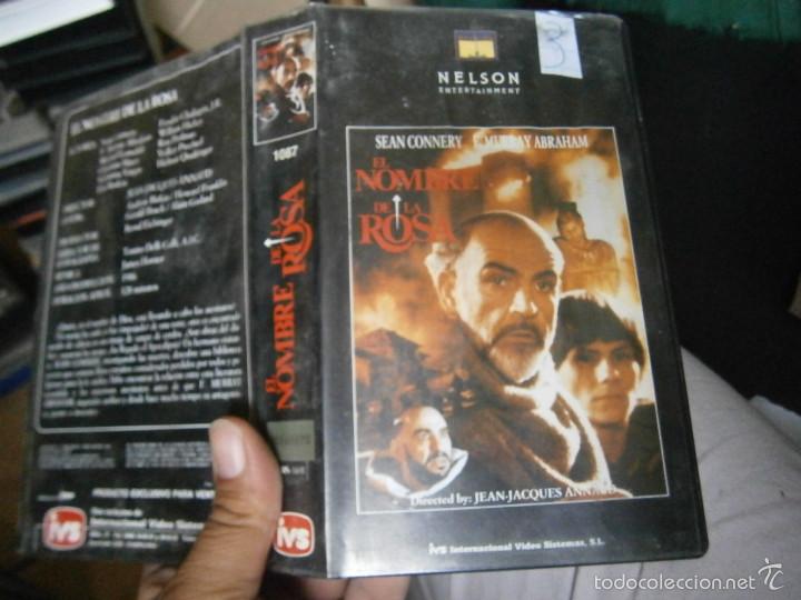 Cinema: EL HOBRE DE LA ROSA-VHS(COMPRA MINIMA 10 EUR-)