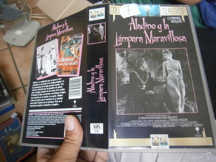Cinema: ALADINO Y LAMPARA MARAVILLOSA-VHS(COMPRA MINIMA 10 EUR-)