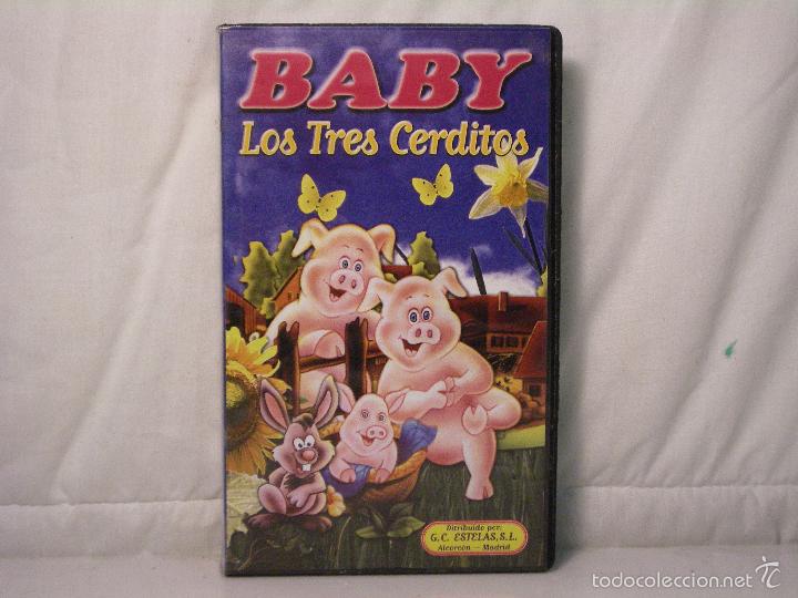 Cinema: BABY LOS TRES CERDITOS / HMNOS. HANS ANDERSSON *** VHS INFANTIL ***