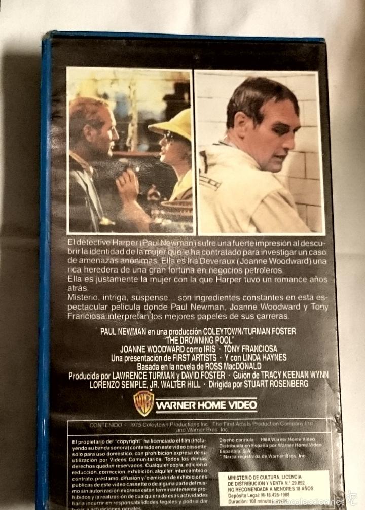 Cine: Con el agua al cuello VHS - Foto 2