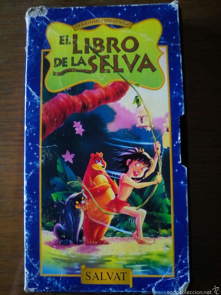 Cine: El libro de la selva Salvat vhs - Foto 1