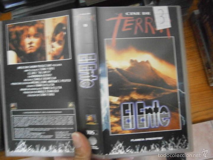 Cinema: EL ENTE-VHS(COMPRA MINIMA 10 EURO--)