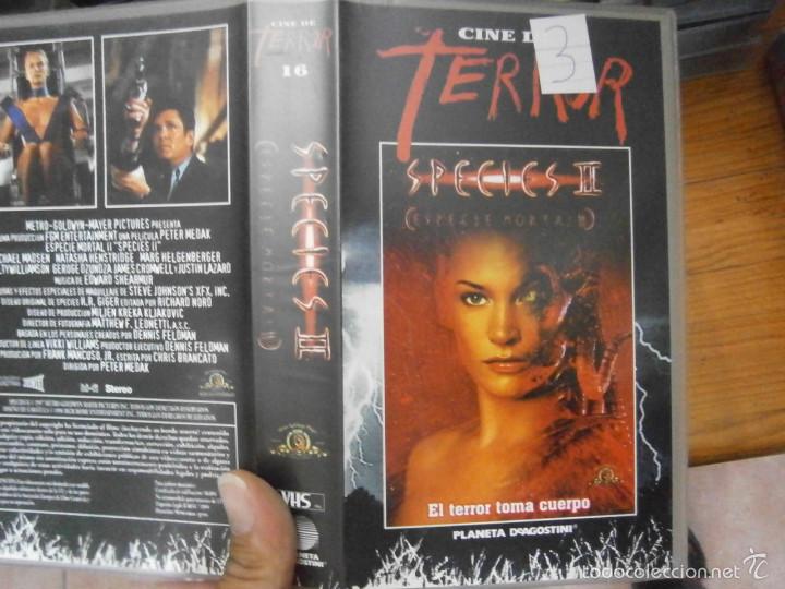 Cinema: SPECIES II -VHS(COMPRA MINIMA 10 EURO--)