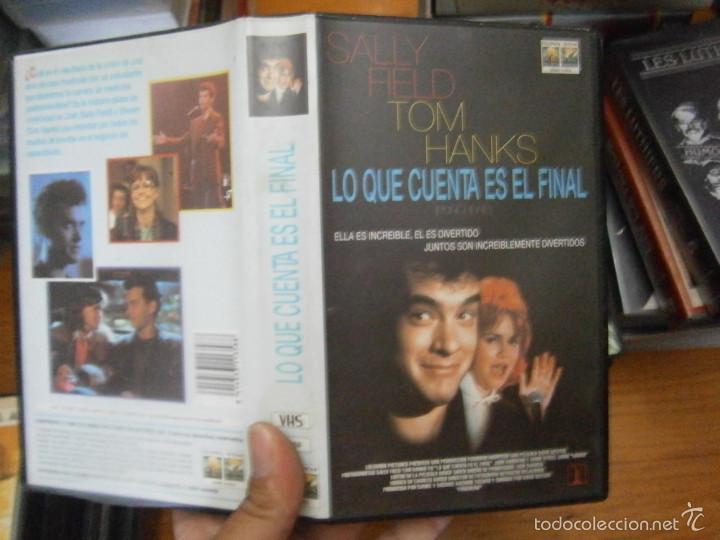 Kino: LO QUE CUENTA ES EL FINAL-VHS(COMPRA MINIMA 10 EURO--)