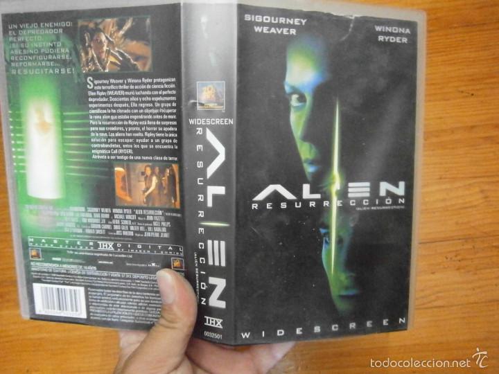 Kino: ALIEN RESURRECCION-VHS(COMPRA MINIMA 10 EURO--)