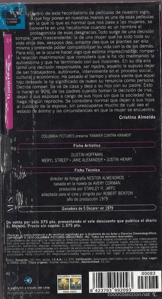 Cine: Kramer contra Kramer. Precintada - Foto 2