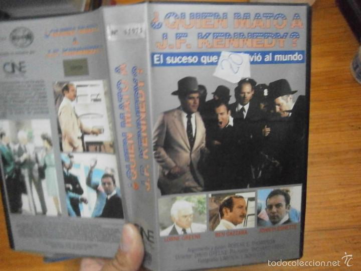 Kino: &iquest;QUIEN MATO A J.F. KENNEDY?-VHS(COMPRA MINIMA 10 EUR)