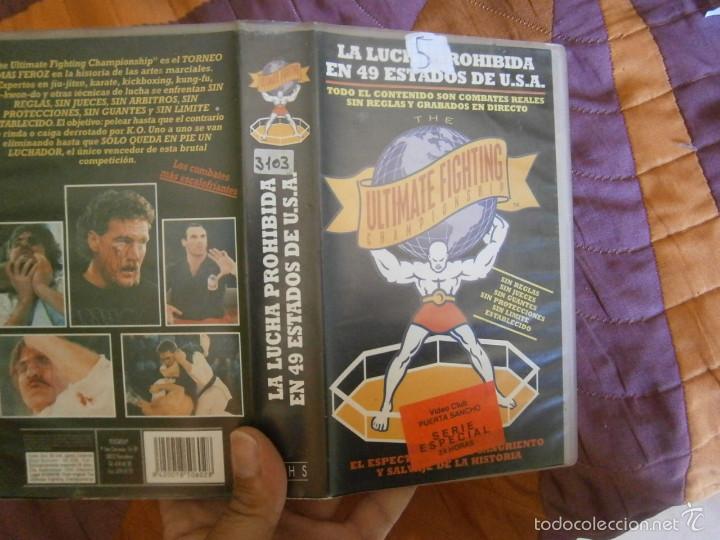 Kino: LA LUCHA PROHIBIDA EN 49 ESTADOS DE U.S.A.-VHS(COMPRA MINIMA 10 EURO---)