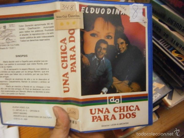 Kino: UNA CHICA PARA DOS-VHS