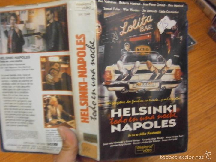 Cinema: helsilnki todo en una noche napoles vhs rrareza