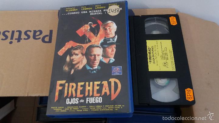 Cine: FIREHEAD (OJOS DE FUEGO)- VHS- martin landau - Descatalogada