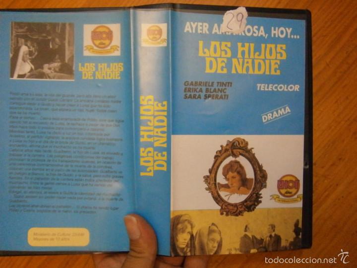 Cinema: LOS HIJOS DE NADIE-VHS