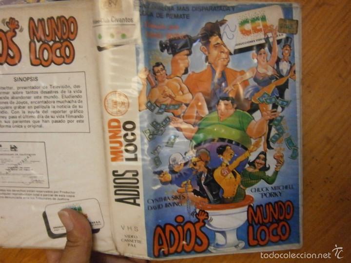 Kino: ADIOS MUNDO LOCO-VHS
